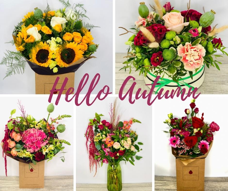 Beautiful Autumn Fresh Flowers from Booker Flowers and Gifts