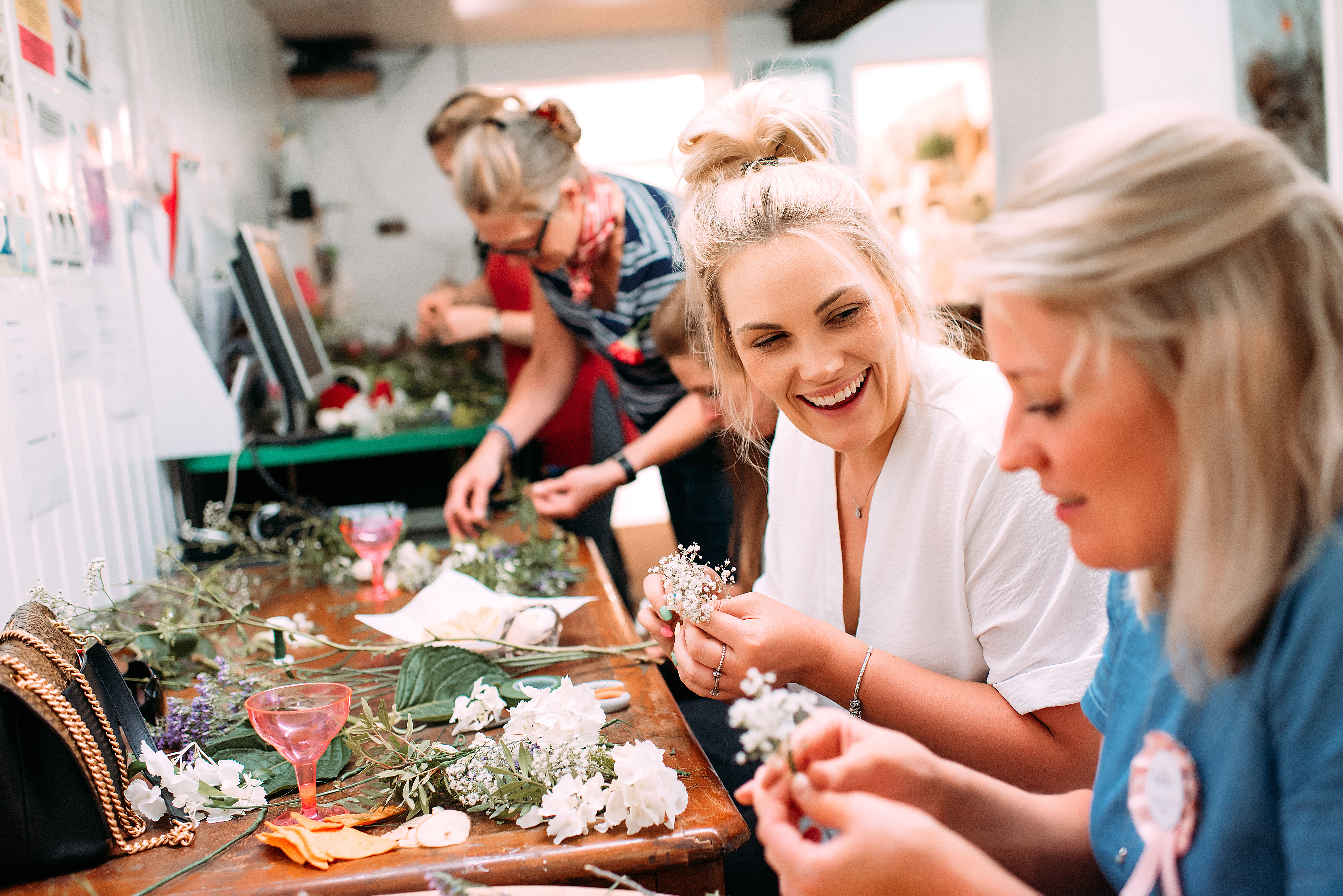 Hen Party Fun at Booker Flowers