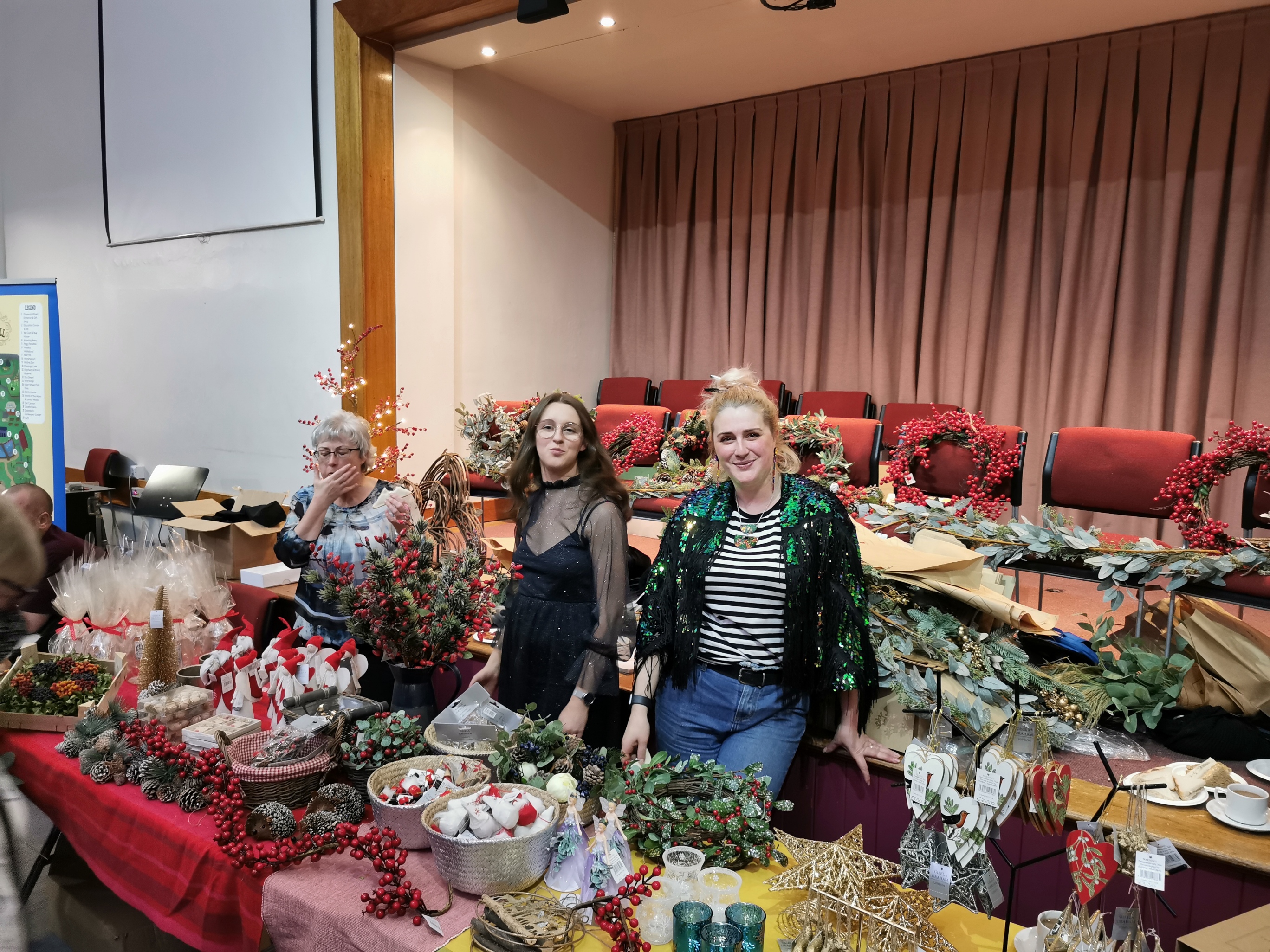Booker Flowers and Gifts Stall