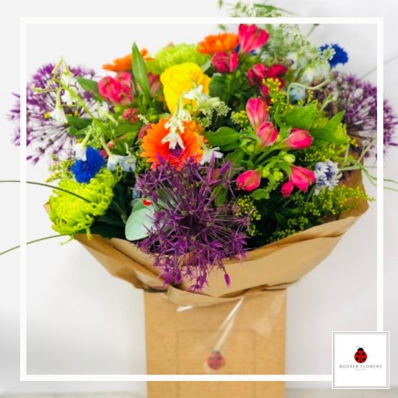 Bright Large Summer Rainbow Bouquet