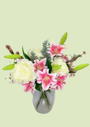 Booker Flowers and Gifts Beautician Peony and Lillies