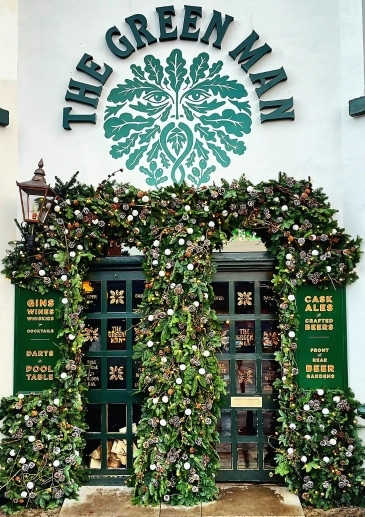 Booker Flowers and Gifts Christmas Corporate The Green Man