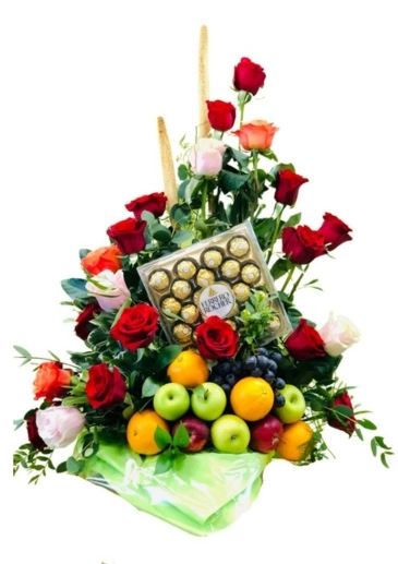 Corporate Gifting Liverpool Bespoke Luxurious Fruit Hamper