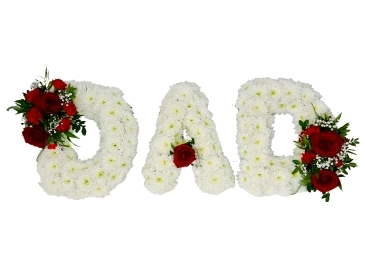 Booker Flowers and Gifts Liverpool DAD Letters