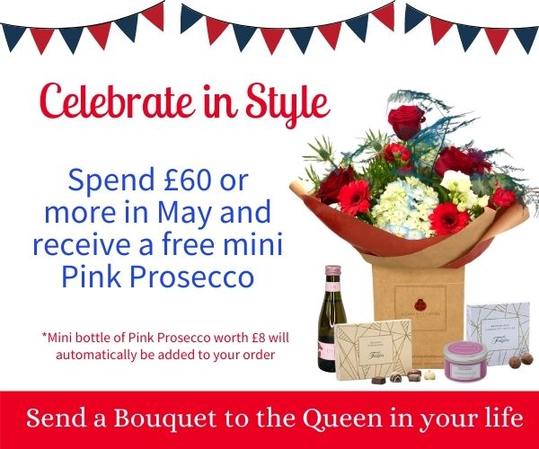 Spend £60 or more and receive a free mini Pink Prosecco 