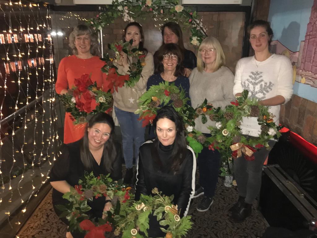 Join us for a festive wreath class at The Reader, Calderstones Park