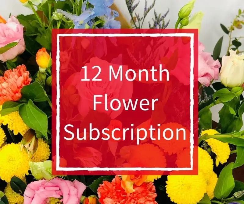 12 Month Flower Subscription Deluxe