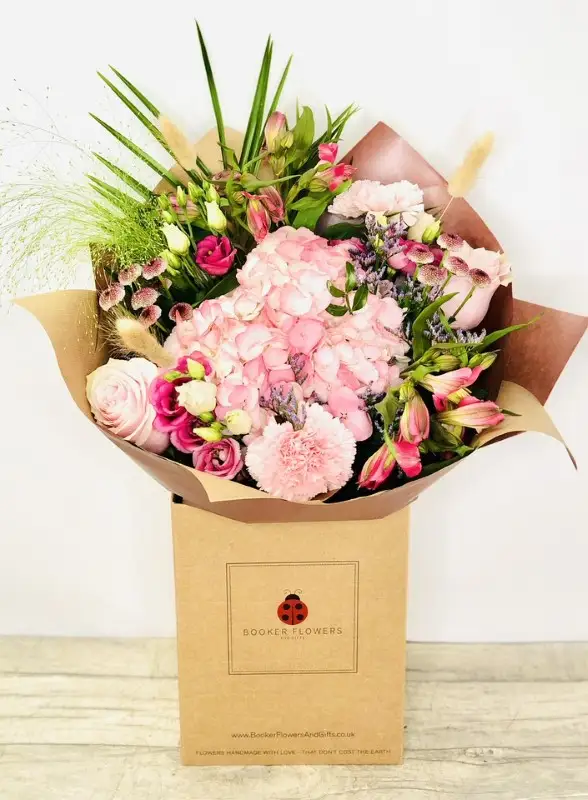 50 Shades of Pink Bouquet of Flowers