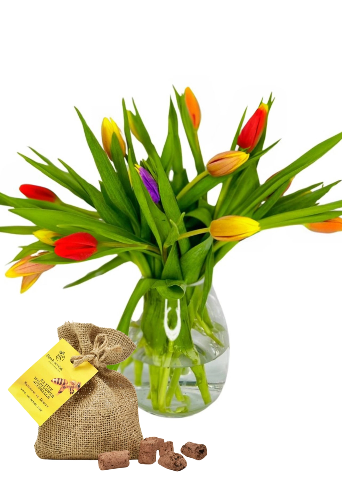 Bee-utiful Tulip Vase and Beebomb - Bring The Bees Back