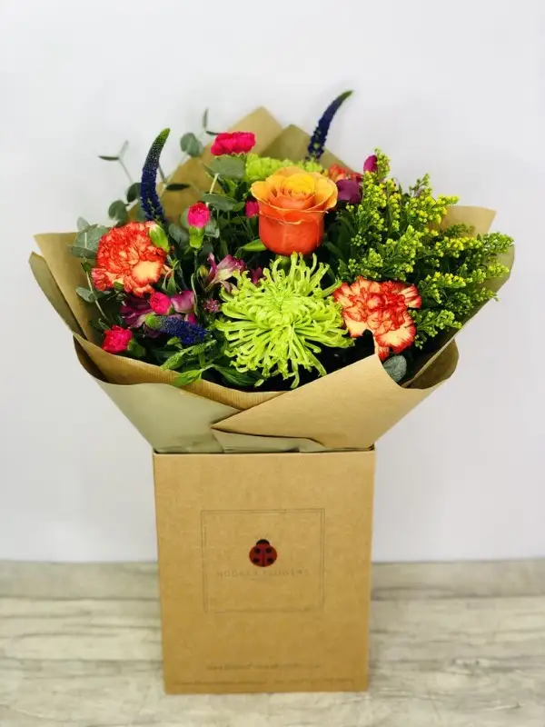 Blooming Lovely Vibrant Hand Tied Bouquet