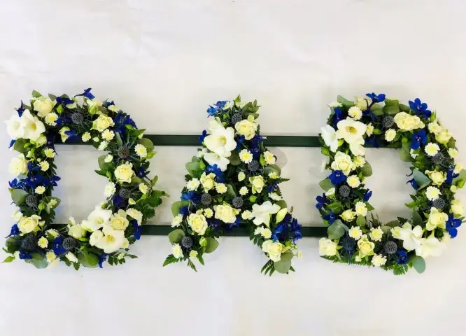 DAD Tribute in Blue and White