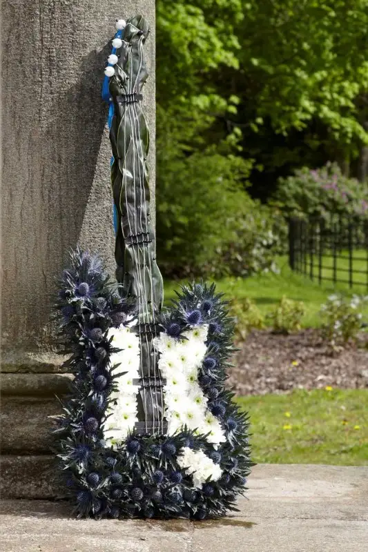 Electric Guitar Funeral Tribute