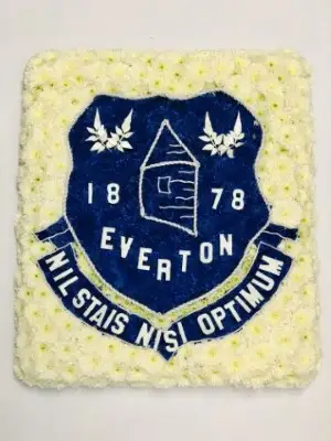 Everton Football Club Flag Funeral Flowers