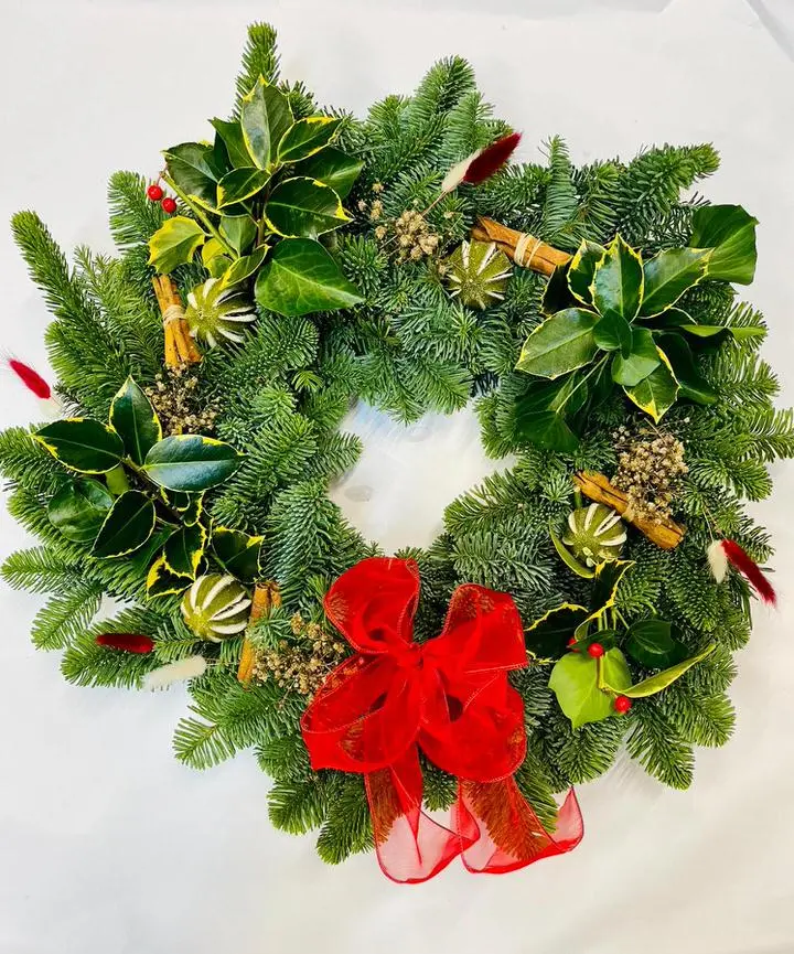 Mother Ginger Luxury Christmas Door Wreath - Standard