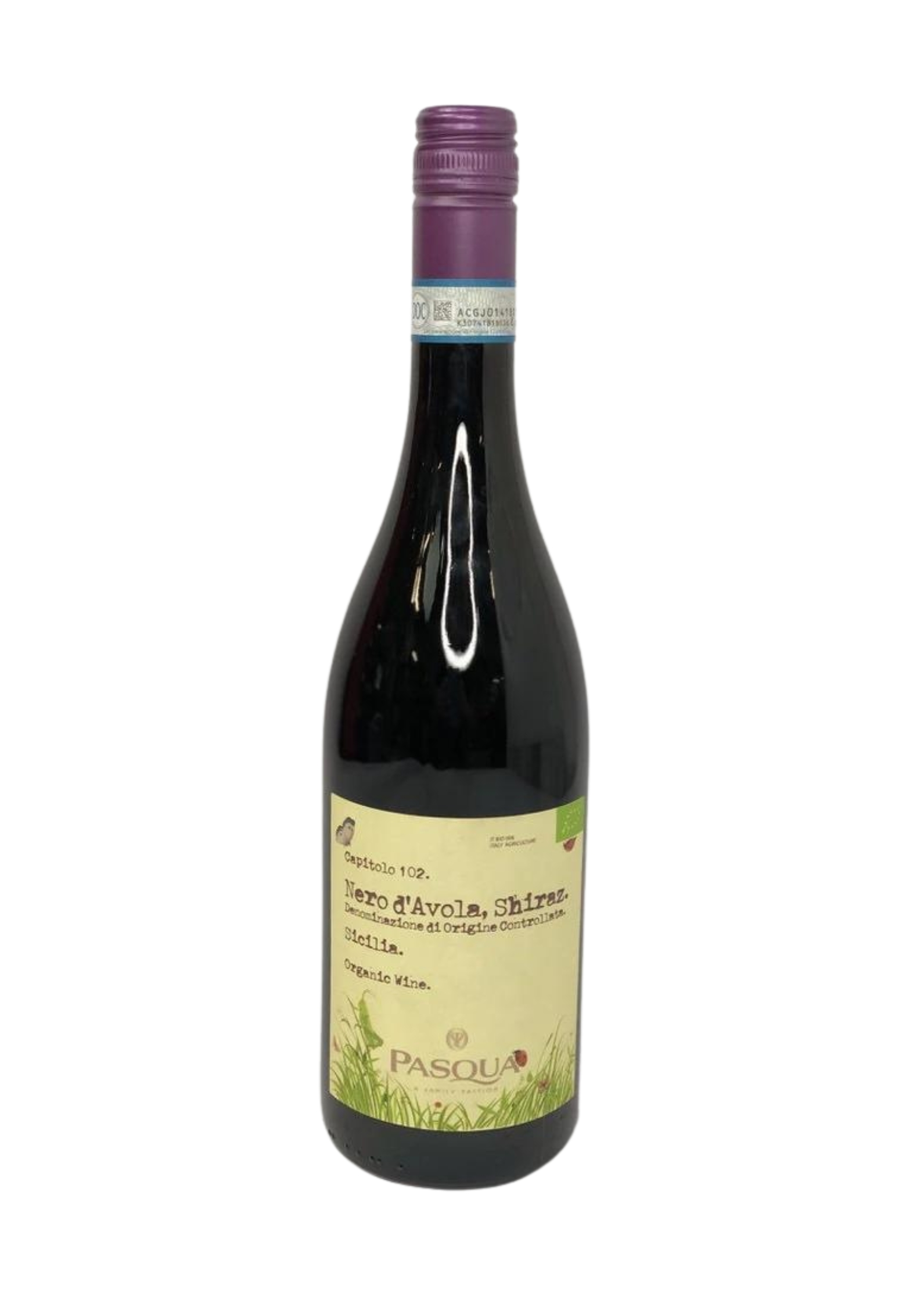 Organic Nero dAvola Shiraz Red Wine