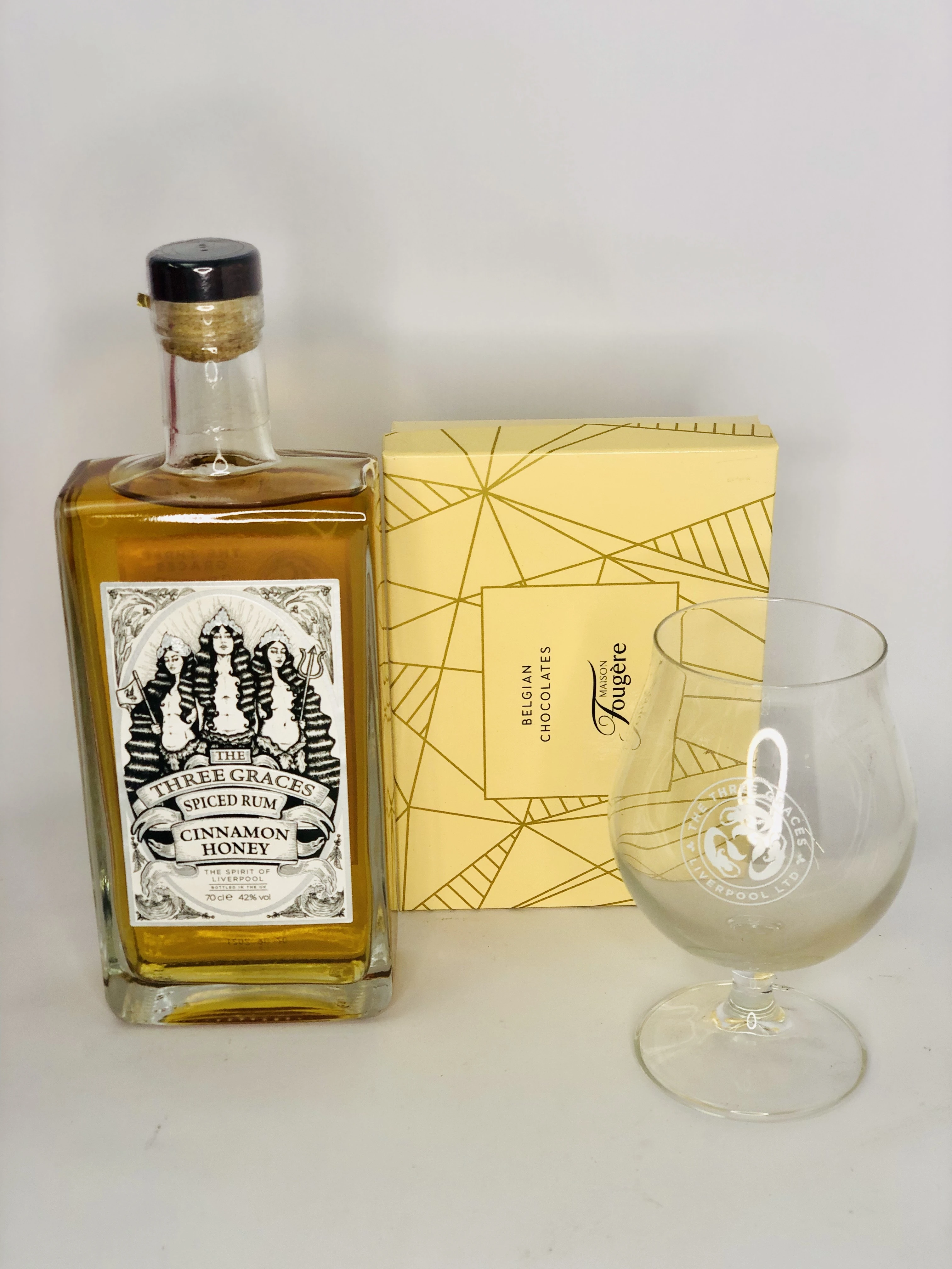 Three Graces Spiced Rum Gift Hamper