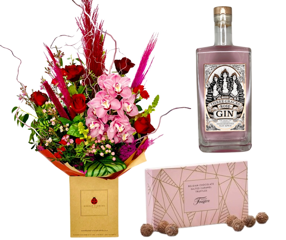 Valentines Think Pink Gin Gift Set