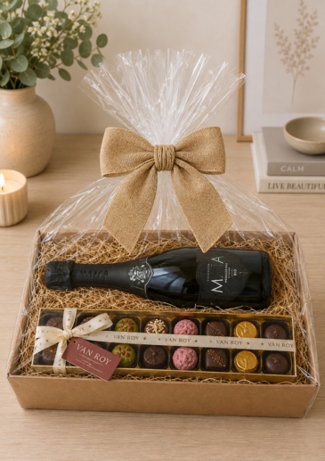 Chocolates and Prosecco Hampers