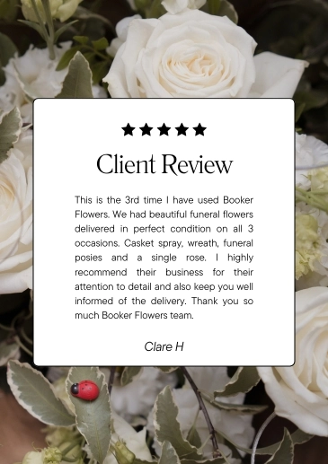 Google Review Liverpool Florist Booker Flowers and Gifts