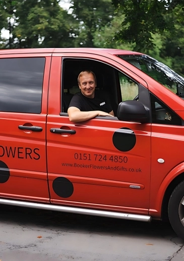 Liverpool Florist Booker Flowers and Gifts Delivering Flowers Meet the Team James