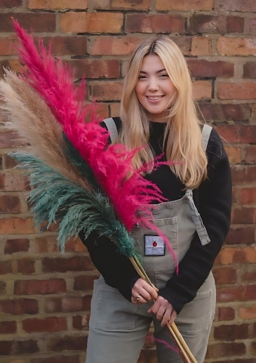 Liverpool Florist Booker Flowers and Gifts Delivering Flowers Meet the Team Mia