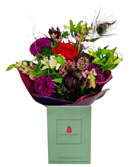 Yuletide Splendor Luxury Christmas Flower Bouquet