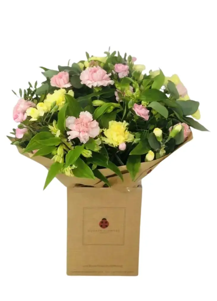 First Wedding anniversary paper gift flower bouquet