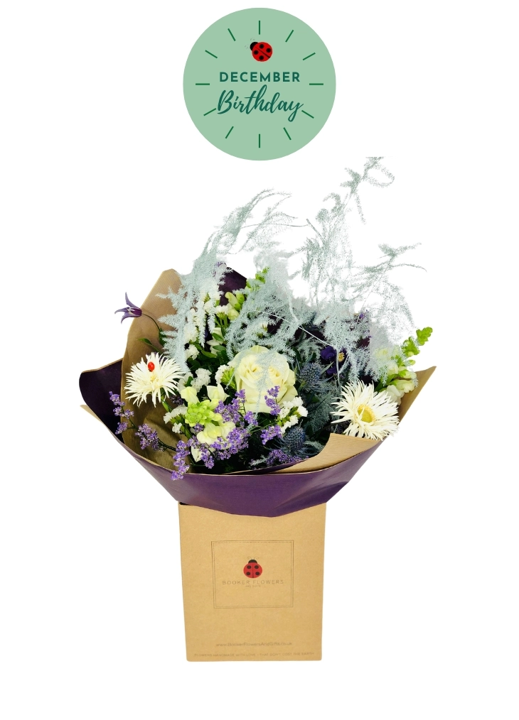 Beautiful Blue Tanzanite December Birthday Flowers