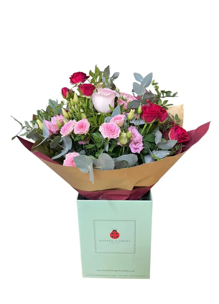 Blushing Rose Valentines Flower Delivery