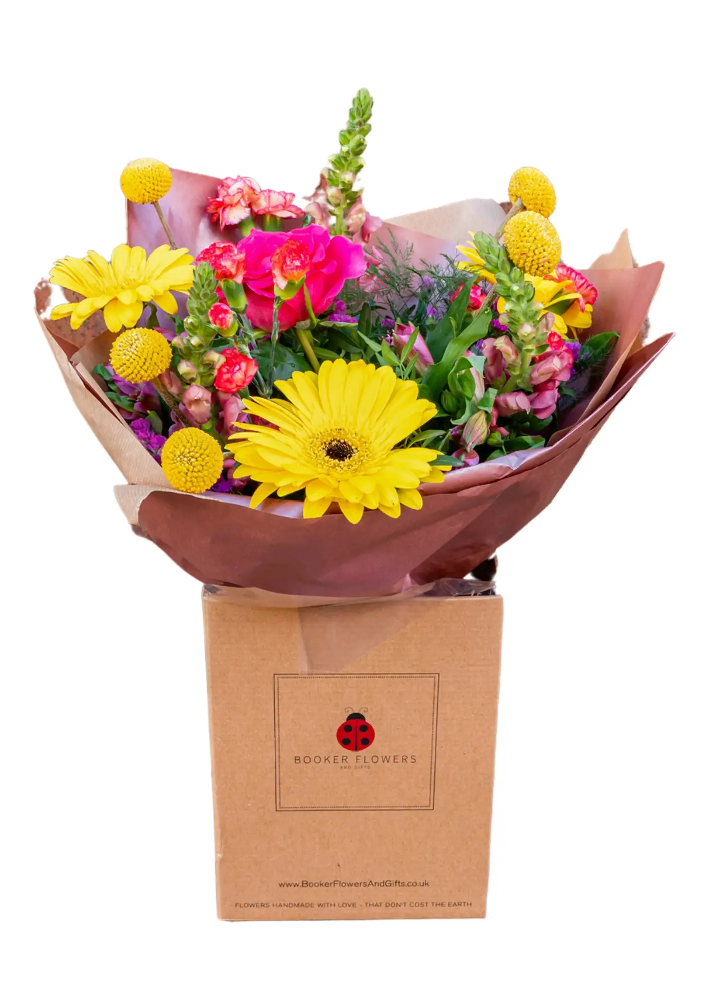 Bold and Beautiful Mothers Day Hand tied Bouquet