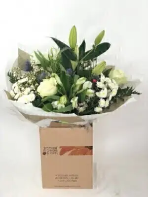 Christmas Frosted Beauty Hand Tied Large