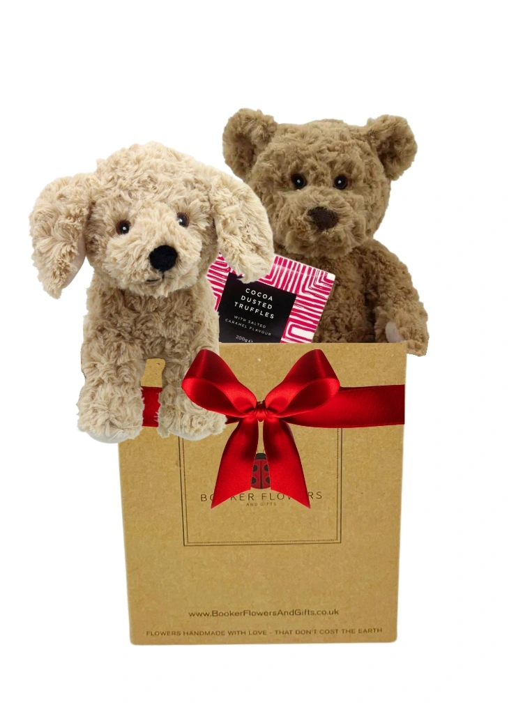 Super soft, huggable toys and chocolates are perfect for children of all ages