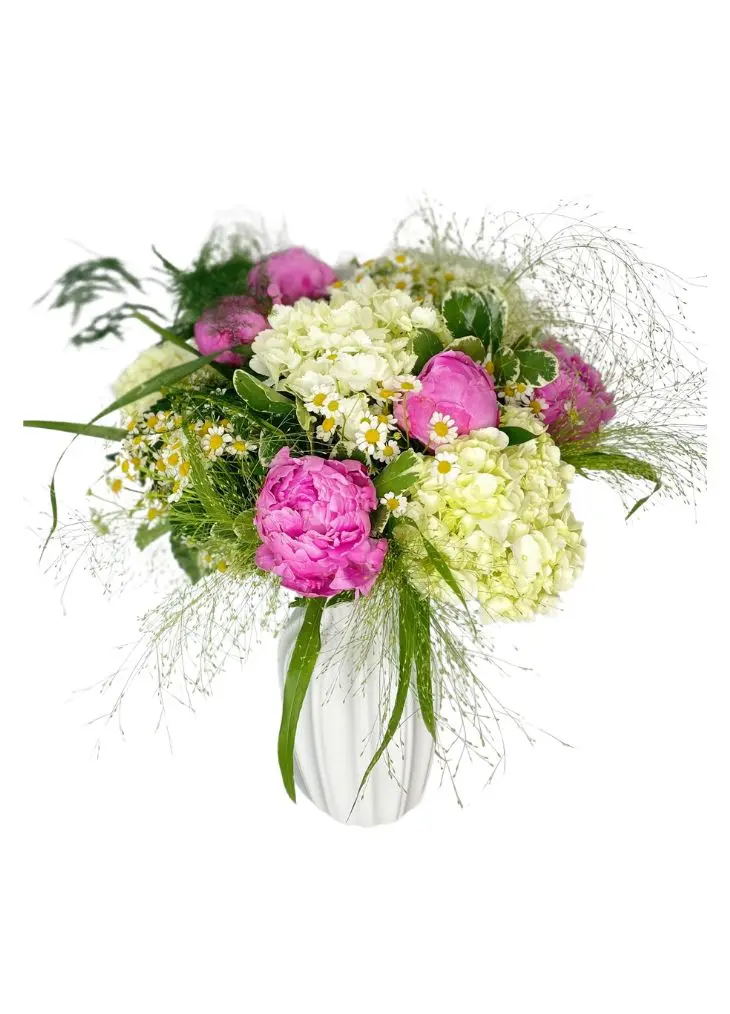 Cottage Garden Flowers in a Vase. Fenlon Interiors X Booker Flowers Collaboration