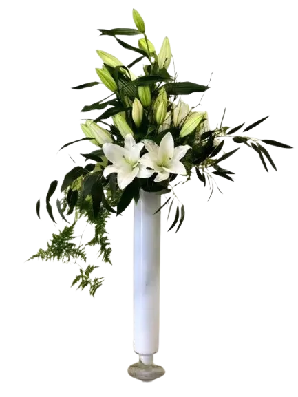 Easter Lilies in Vase