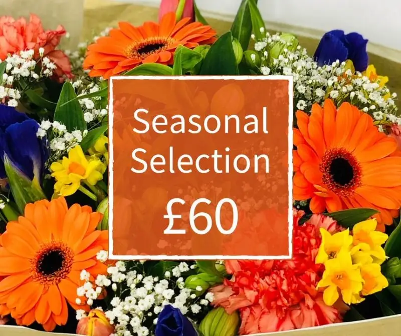 Florist Choice 60 - Seasonal Handtied Bouquet Florist Choice 60 - Seasonal Handtied Bouquet