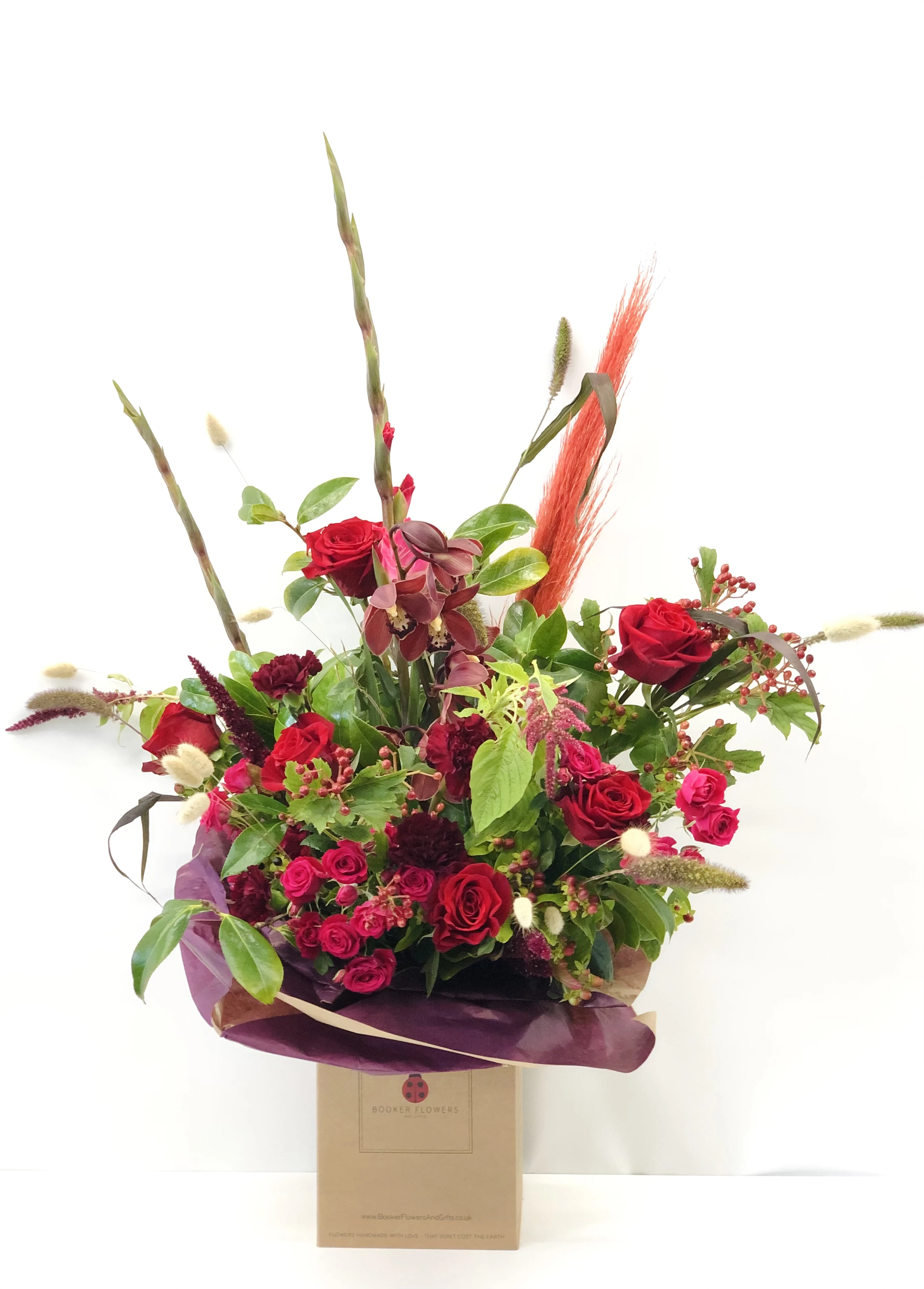 Forest Fruits Autumn Bouquet Of Flowers