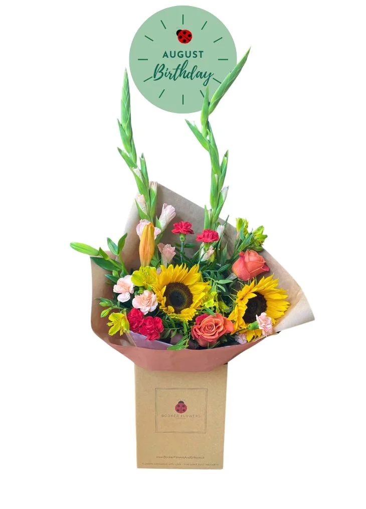 Glorious Gladioli August Birthday Flowers