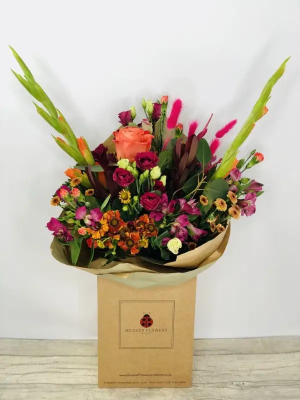 Hopelessly Devoted Autumn Bouquet Of Flowers