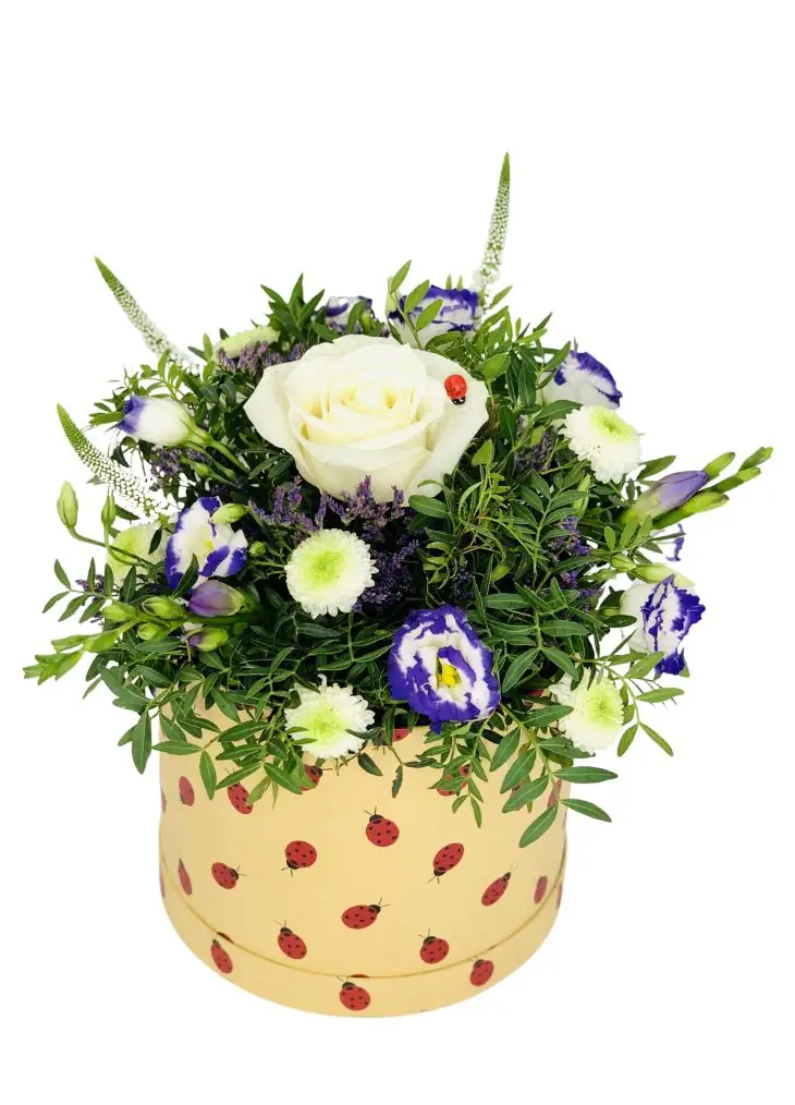 Lovely Lilacs Hatbox Lovely Lilacs Hatbox