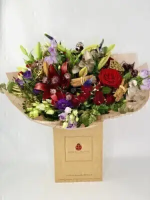 Luxury Scarlet Wonder Christmas Bouquet