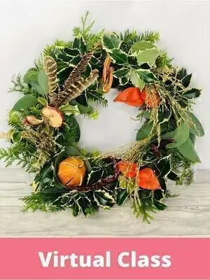 Make Your Own Traditional Christmas Door Wreath With DIY Kit Make Your Own Traditional Christmas Door Wreath With DIY Kit
