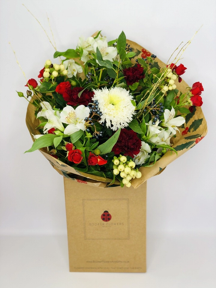 Merry Christmas Everyone Festive Bouquet