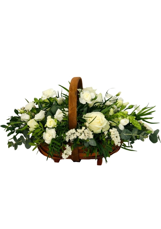 Mixed Basket - White Large Mixed Basket - White Large