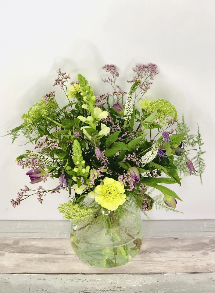 Mothers Day Refreshing Vase of Meadow Flowers