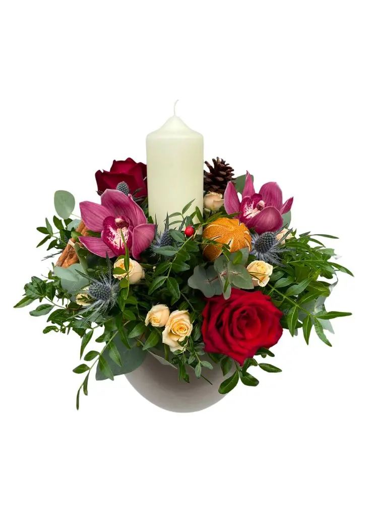 Orchid Bliss Christmas Table Centrepiece Orchid Bliss Christmas Table Centrepiece