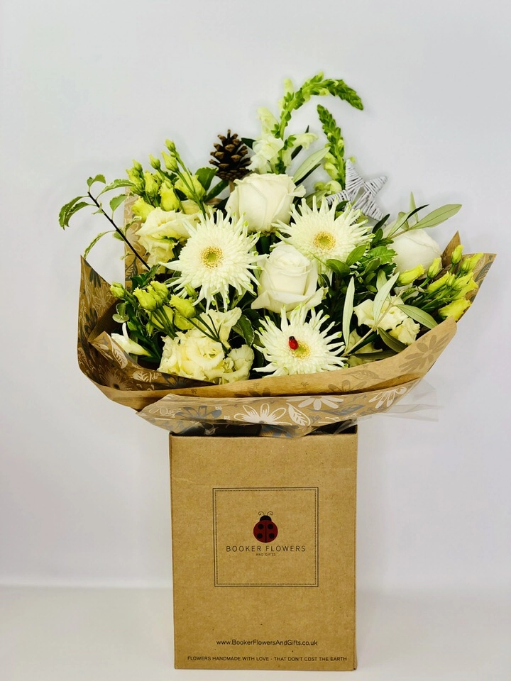 Pet Friendly Let It Snow Christmas Bouquet
