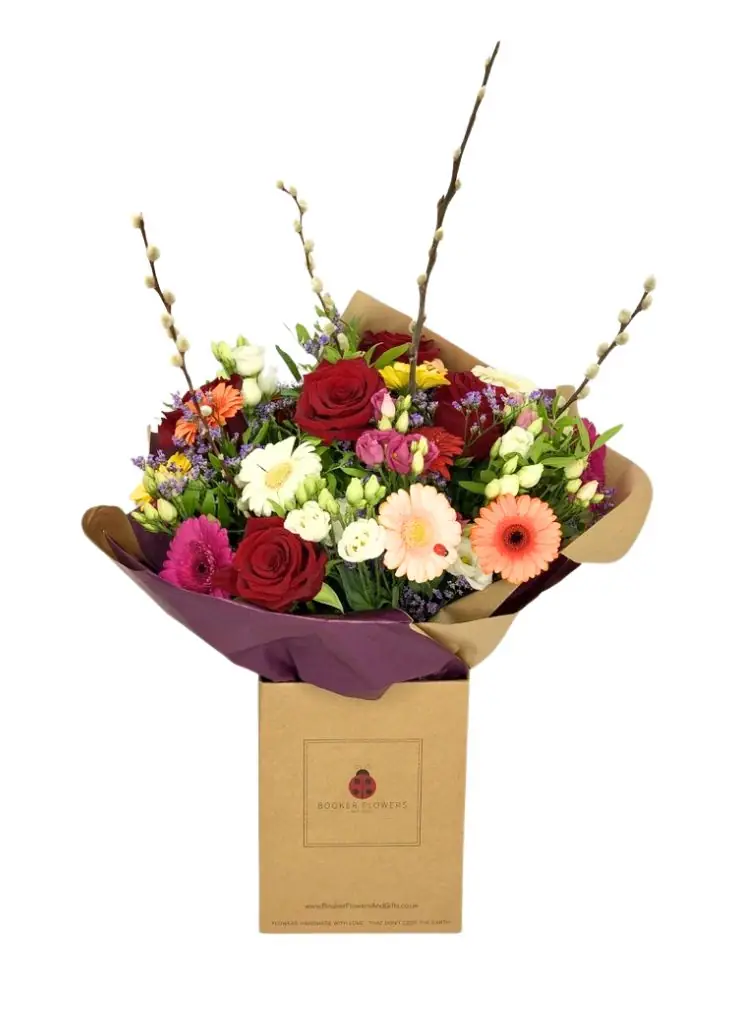 Pet Friendly Rose and Gerbera Handtied Bouquet Pet Friendly Rose and Gerbera Handtied Bouquet