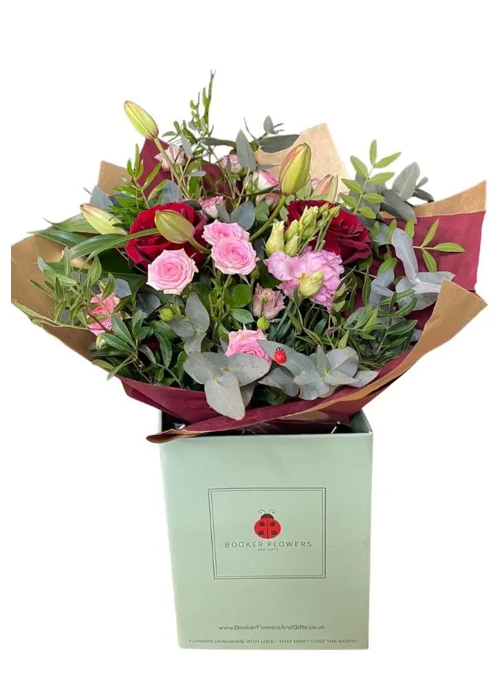 Petal Pink Romance Valentines Day Flowers