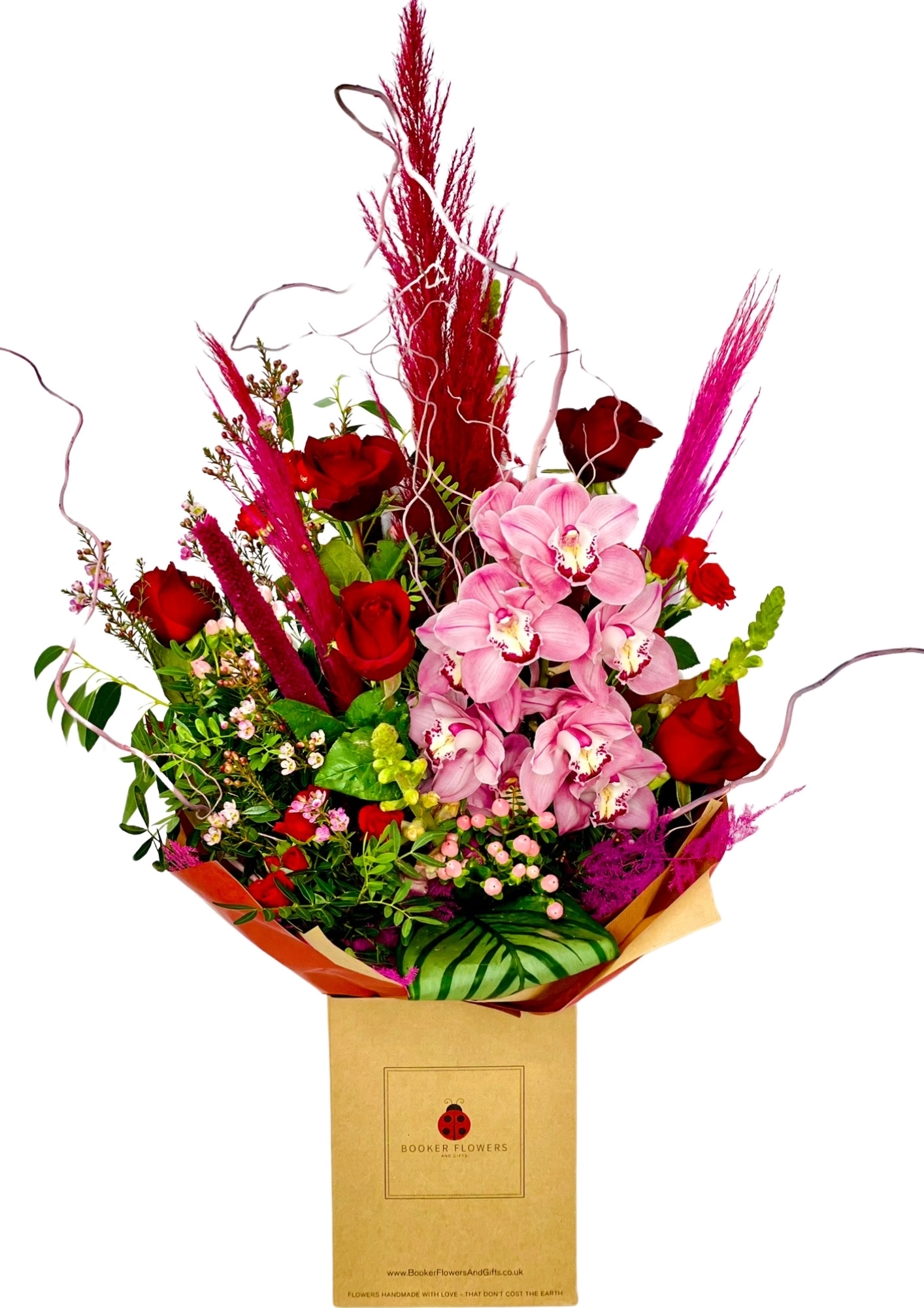 Pink To Make The Boys Wink Valentines Bouquet