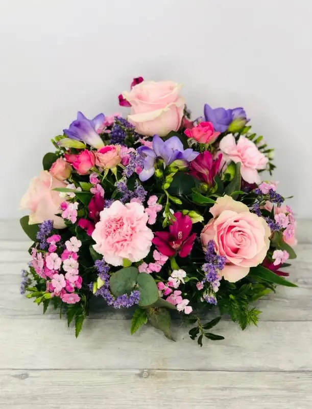 Pink and Lilac Table Arrangement Large